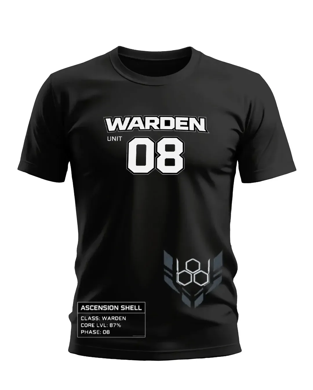Wild Dragon Men's Regular Warden Unit 08 T-Shirt
