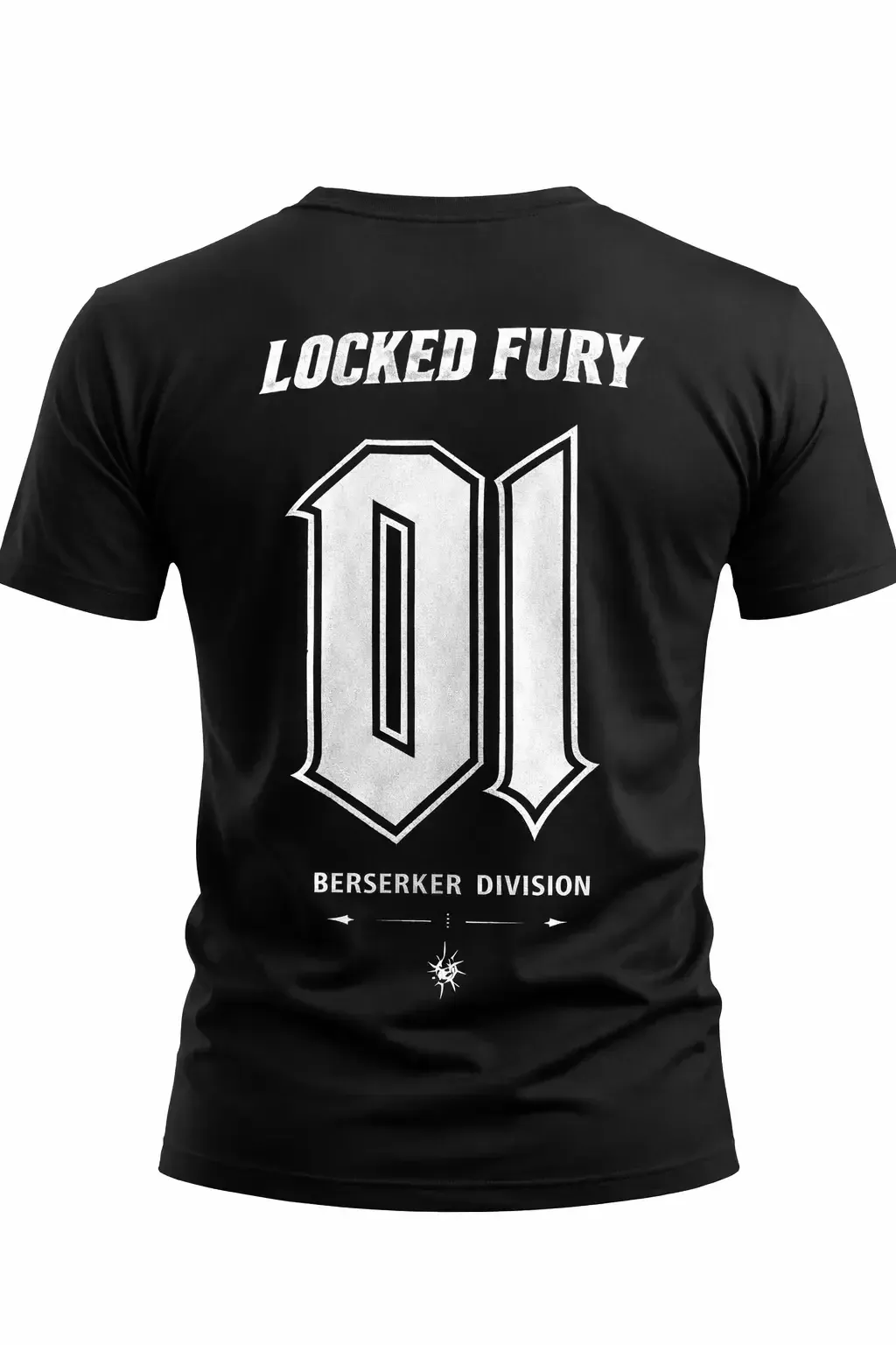 Wild Dragon Men's Regular Locked Fury Demon T-Shirt alternate view 2