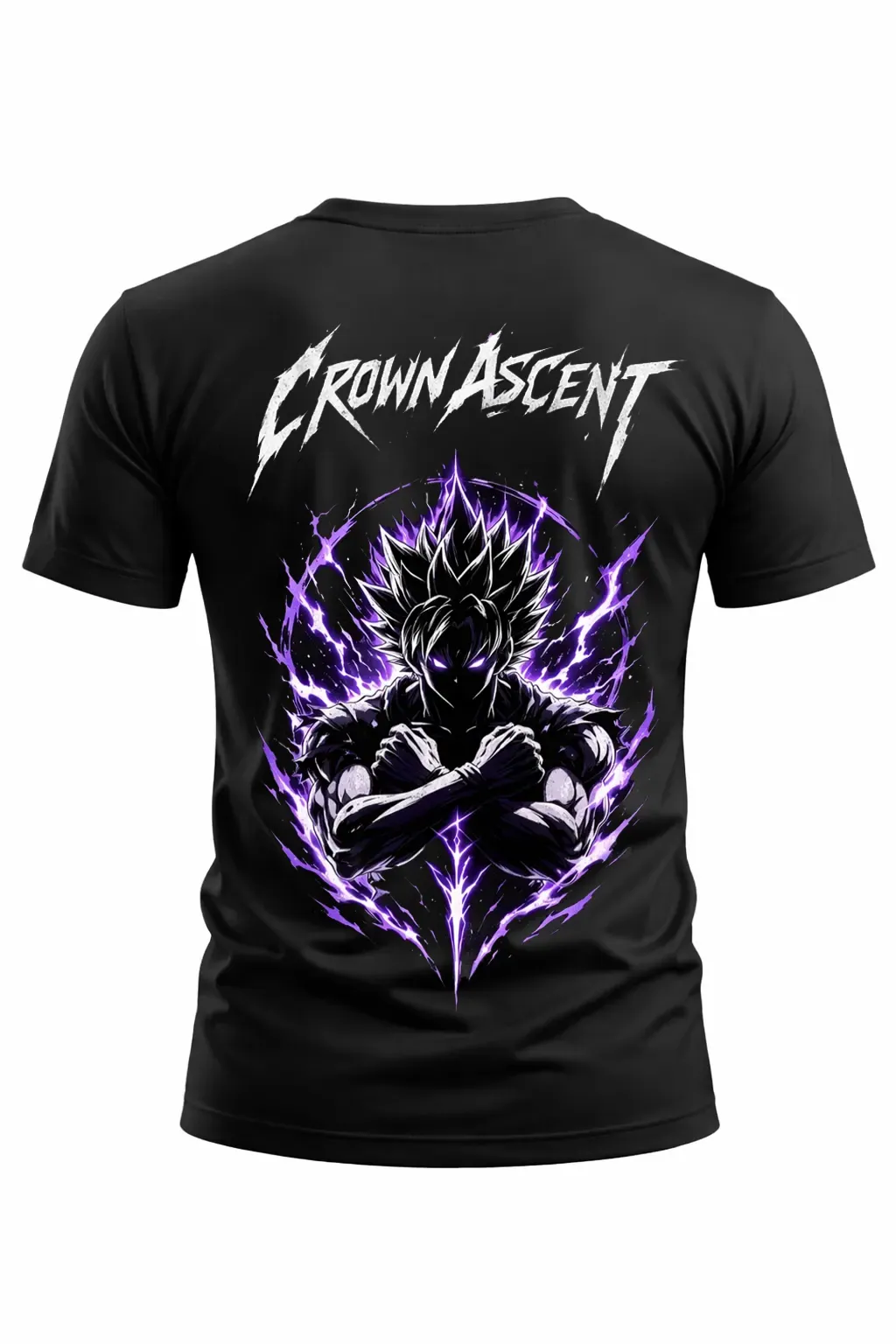 Wild Dragon Men's Regular Crown Ascent Anime T-Shirt alternate view 2