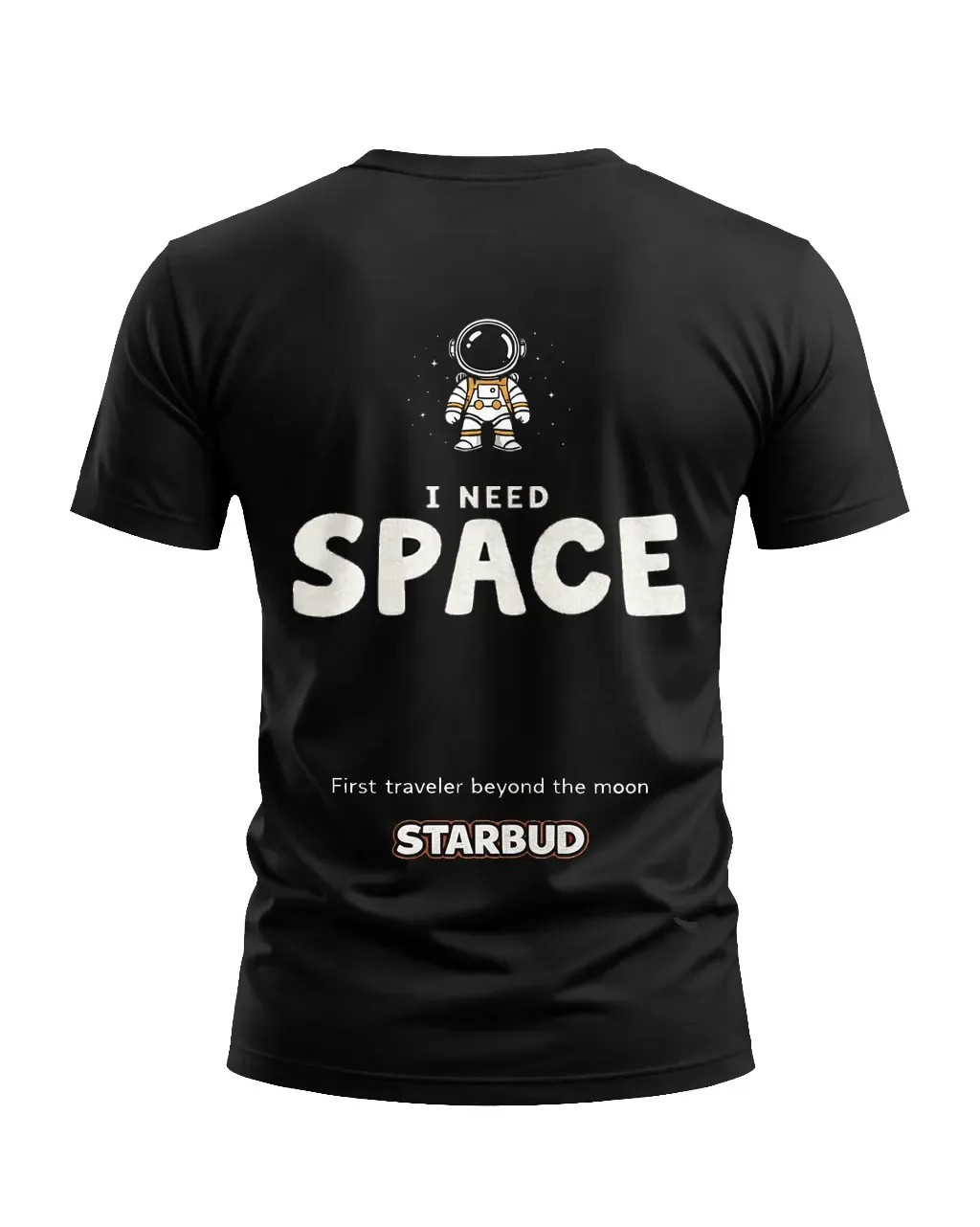 I Need Space Astronaut T-Shirt For Men alternate view 2