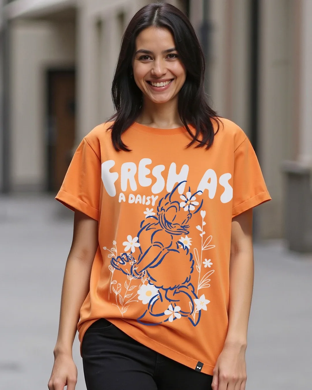 Bold Vibes Oversize T-Shirt For Women