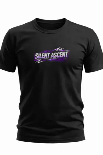 Silent Ascent Anime T-Shirt For Men