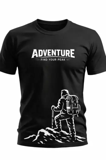 Adventure Find Your Peak T-Shirt For Men