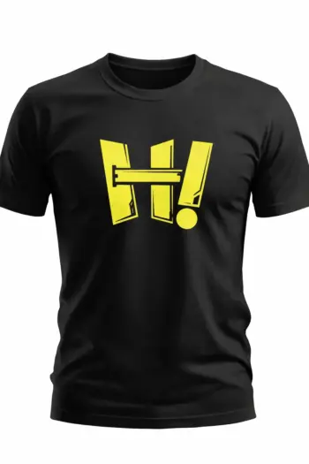 HI! Bold Typography T-Shirt For Men