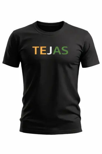 Tejas Fighter Jet T-Shirt For Men