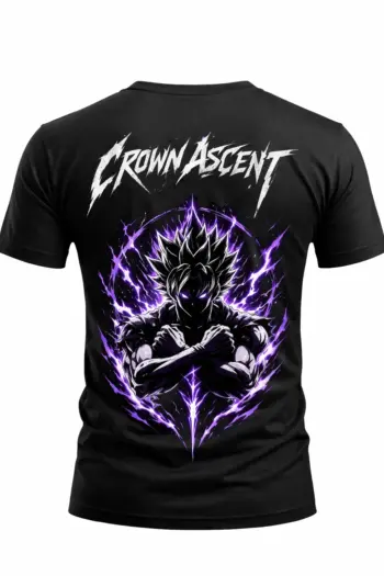 Crown Ascent Anime T-Shirt For Men