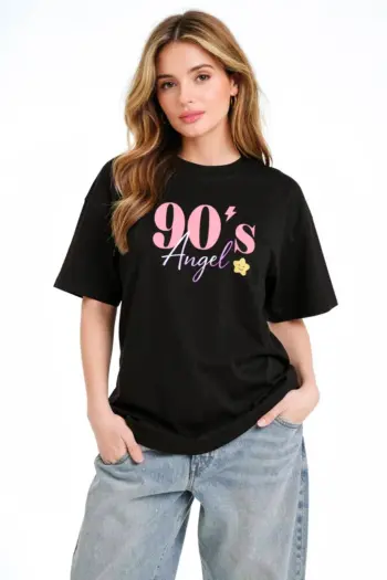 90s Vibe Oversize T-Shirt For Women