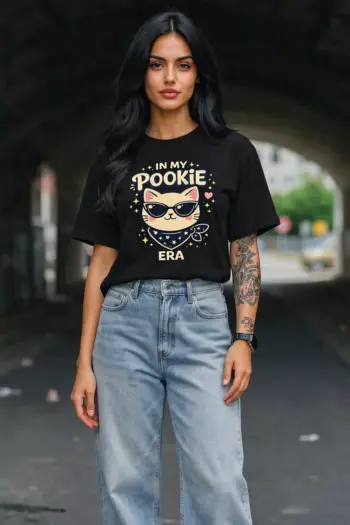 In My Pookie Era Printed OversizeT-Shirt For Women