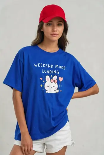 Weekend Mode Oversized T-Shirt For Women